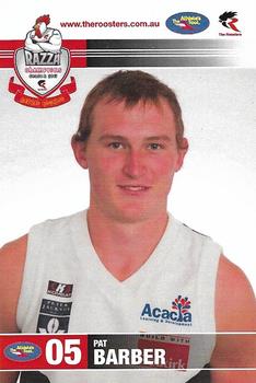2011 Razza's Rookies - North Ballarat Roosters #NNO Pat Barber Front